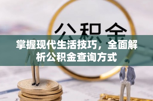 蓝田掌握现代生活技巧，全面解析公积金查询方式