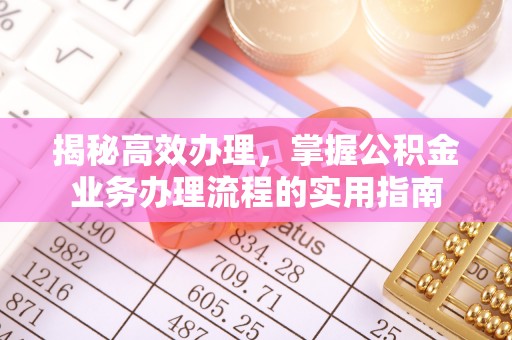 蓝田揭秘高效办理，掌握公积金业务办理流程的实用指南