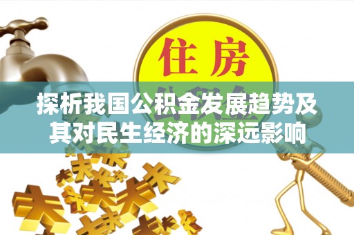 蓝田探析我国公积金发展趋势及其对民生经济的深远影响