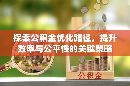 蓝田探索公积金优化路径，提升效率与公平性的关键策略