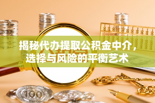 蓝田揭秘代办提取公积金中介，选择与风险的平衡艺术