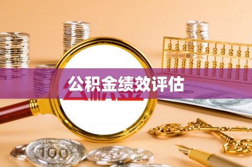 蓝田公积金绩效评估