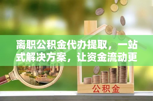 蓝田离职公积金代办提取，一站式解决方案，让资金流动更便捷